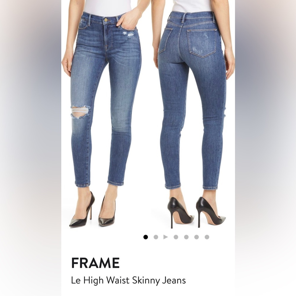 FRAME Le High Waist Skinny Jean